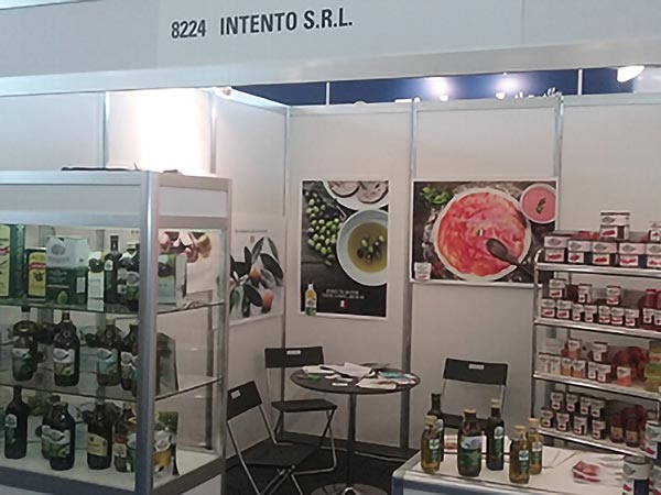 Stand Intento Food a Amsterdam - 2015