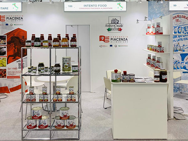 Stand Intento Food a Foodex 2024
